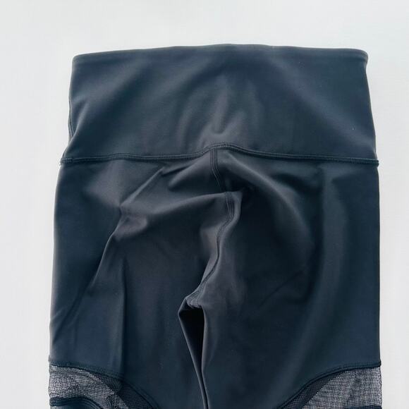 Lululemon Seek The Heat Tight Black Size 6 High Rise Sexy Gym Run Workout - Picture 8 of 10